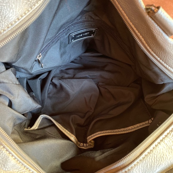 Nine West | silver metallic shoulder bag - Picture 9 of 15